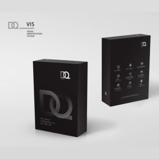 Смеситель для ванны напольный DQ с душем Bonn черный (DA1706005)