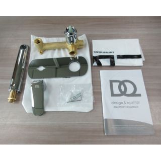 Смеситель для раковины DQ D?sseldorf встраиваемый настенный хром (DA1724401)