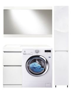 Тумба под раковину Style Line Даллас 100 СС-00000514 под стиральную машинку