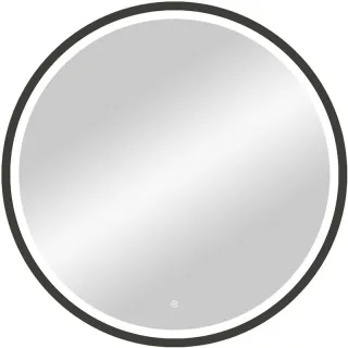 Зеркало с подсветкой ArtMax Livorno AM-Liv-800-DS-F-Nero 80 см чёрный