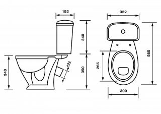 Унитаз-компакт Оскольская керамика Детский белый 47901130022