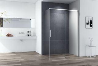 Душевой уголок CEZARES DUET SOFT-M-AH-1-150/90-C-Cr
