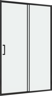 Душевая дверь ABBER Schwarzer Diamant AG30150B5