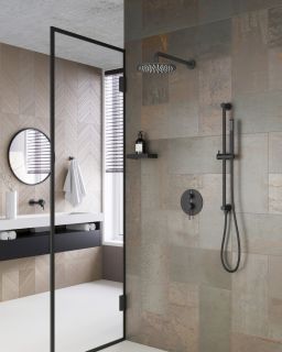 Душевой комплект Timo Saona SX-2309/03SM чёрный