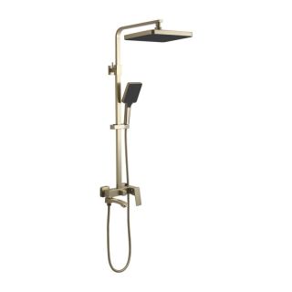 Душевая стойка Frap F2476-3 Золотой сатин