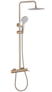 Душевая стойка ABBER Emotion AF8816G золото матовое