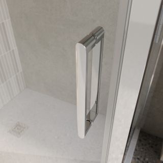 Душевой уголок BelBagno LUCE-AH-1-120/90-C-Cr хром