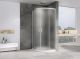 Душевой уголок ABBER Schwarzer Diamant AG01100M 100x100см хром