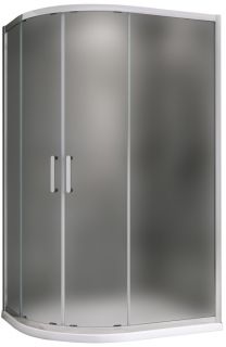 Душевой уголок ABBER Schwarzer Diamant AG01190M 100x90см хром