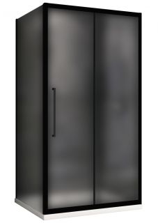 Душевой уголок ABBER Schwarzer Diamant AG30140BMH-S70BM 140x70см чёрный