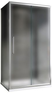 Душевой уголок ABBER Schwarzer Diamant AG30160MH-S80M-S80M 160x80см хром