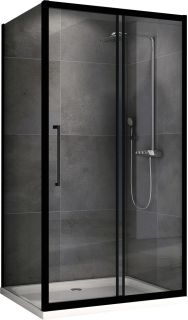 Душевой уголок ABBER Schwarzer Diamant 170x80см AG30170BH-S80B