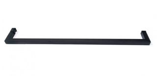 Душевой уголок ABBER Schwarzer Diamant AG30110BMH-S80BM-S80BM 110x80см чёрный