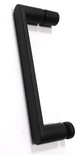 Душевой уголок ABBER Schwarzer Diamant AG30170B-S75B-S75B 170x75см чёрный