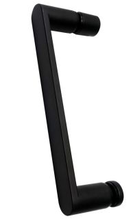 Душевой уголок ABBER Sonnenstrand 100x90см чёрный AG04100B-S90B