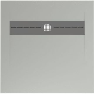 Душевой поддон Allen Brau Infinity 8.21001-PWM 90x90 серый