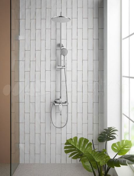 Душевая стойка Bravat Rhein F6429564CP-A-ENG