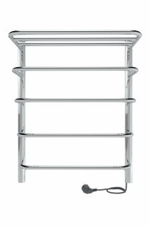 Полотенцесушитель электрический Indigo Hit LHE60-50R с полкой 60x50 см хром