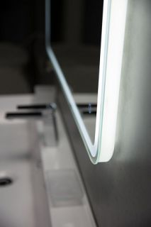 Зеркало BelBagno с LED-подсветкой и кнопочным управлением SPC-MAR-900-800-LED-BTN