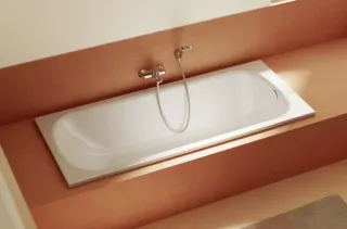 Стальная ванна Bette BetteForm 2951-000ADPLUS 190x80 см белый