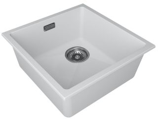 Мойка кухонная Paulmark Lumi LU45SK-WH белый