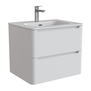 Тумба с раковиной IDDIS Edifice подвесная 60см белый EDI60W0i95K