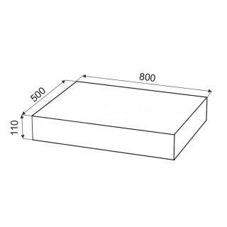 Зеркало Velvex BIO, 40 см