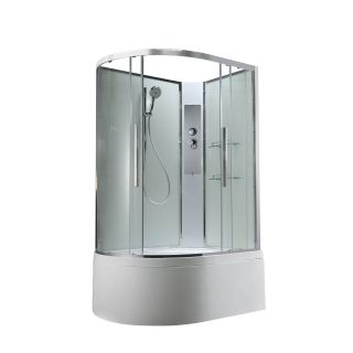 Душевая кабина EM5812RNT без крыши прозрачная