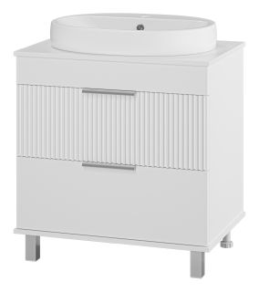 Напольная тумба под раковину Brevita Enfida ENF-06070-0142Я 70см белый