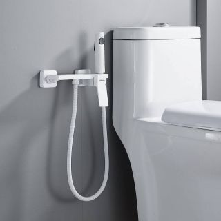 Гигиенический душ со смесителем Shevanik S6105C-1 белый