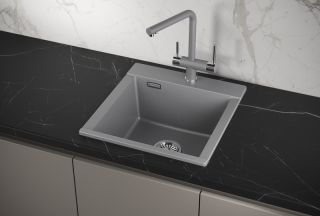 Мойка кухонная Granula 4701, АЛЮМИНИУМ