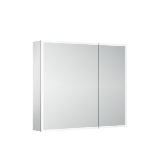 Зеркальный шкаф с подсветкой Sancos Evoke SC8080 80 см серый