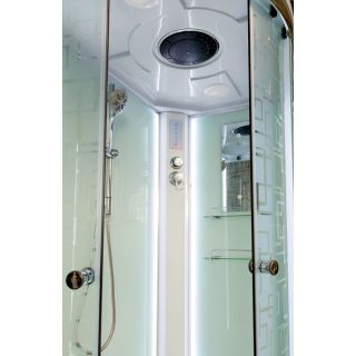 Душевая кабина Deto ЕМ1511 RLED с гм. 110х80х220 см