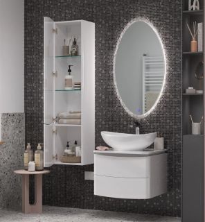 Пенал (35см) Velvex Luna pp.LUN.35, белый