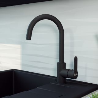 Смеситель для кухни IDDIS Cuba чёрный CU5BLJ0i05