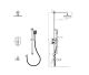 Встроенная душевая система RUSH Thira (TR3635-60Black)