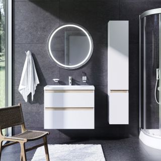 Зеркало Am.Pm X-Joy M85AMOX0801WG с LED-подсветкой ИК- сенсором 80 см