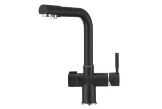 Смеситель для кухни Granula 2088, ТУРМАЛИН черный