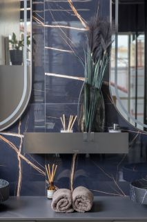 Диспенсер для полки Boheme Space 10966-GM-DISP оружейная сталь