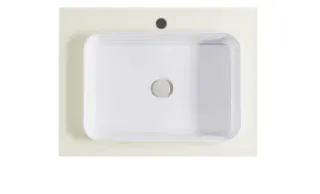 Тумба с раковиной Astra-Form Фрейм 4631177715211 70 см бежевый матовый