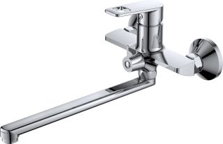 Смеситель для ванны с душем РМС SL134-006E хром