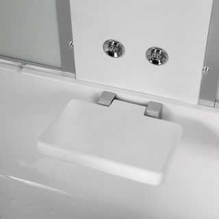 Душевая кабина Deto ЕМ4517 LED с гм. 170х90х220 см