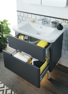 Тумба с раковиной VitrA Sento 60834  65 см