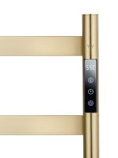 Напольный полотенцесушитель электрический Wonzon & Woghand Essen WW-A407-BG 47x95 см брашированное золото