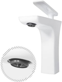 Cмеситель для раковины Grocenberg GB1001N Белый хром