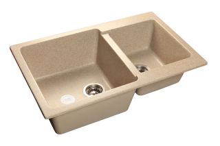 Мойка кухонная GranFest Песок Practic P-780 K пес