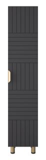 Напольный шкаф - пенал Brevita Gloster GLOS-05035-48-2П правый 35см графит