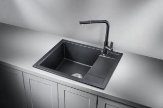 Мойка кухонная Granula 6002, ШВАРЦ
