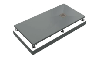 Экран Good Door Stella ГРАФИТ 1400x800