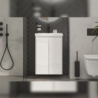 Тумба под раковину подвесная Velvex Klaufs tp.KLA.COM.50.2D, 50 см